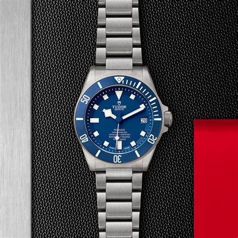 tudor blue face watch|tudor pelagos 42mm.